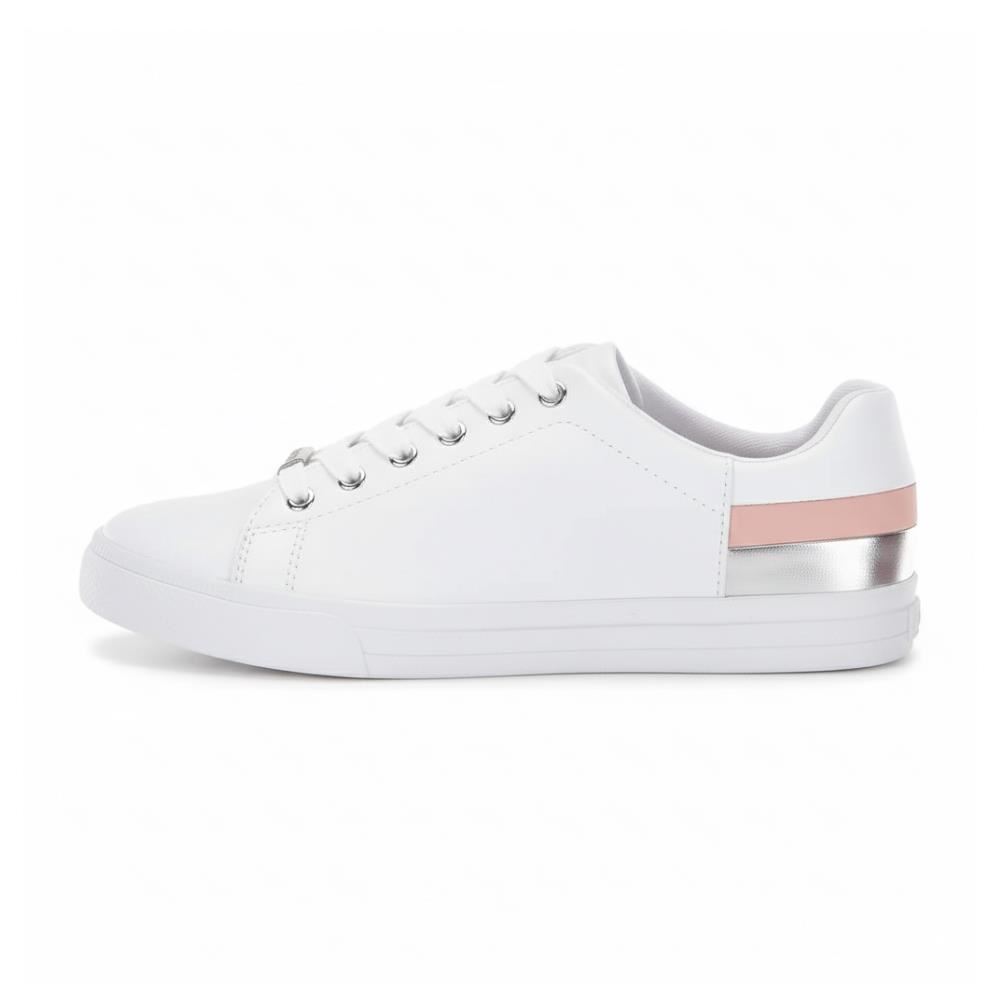 Zapatillas Tommy Hilfiger Laddi2 Color Blanco / Rosado Mujer - Talla 42 / 10 US