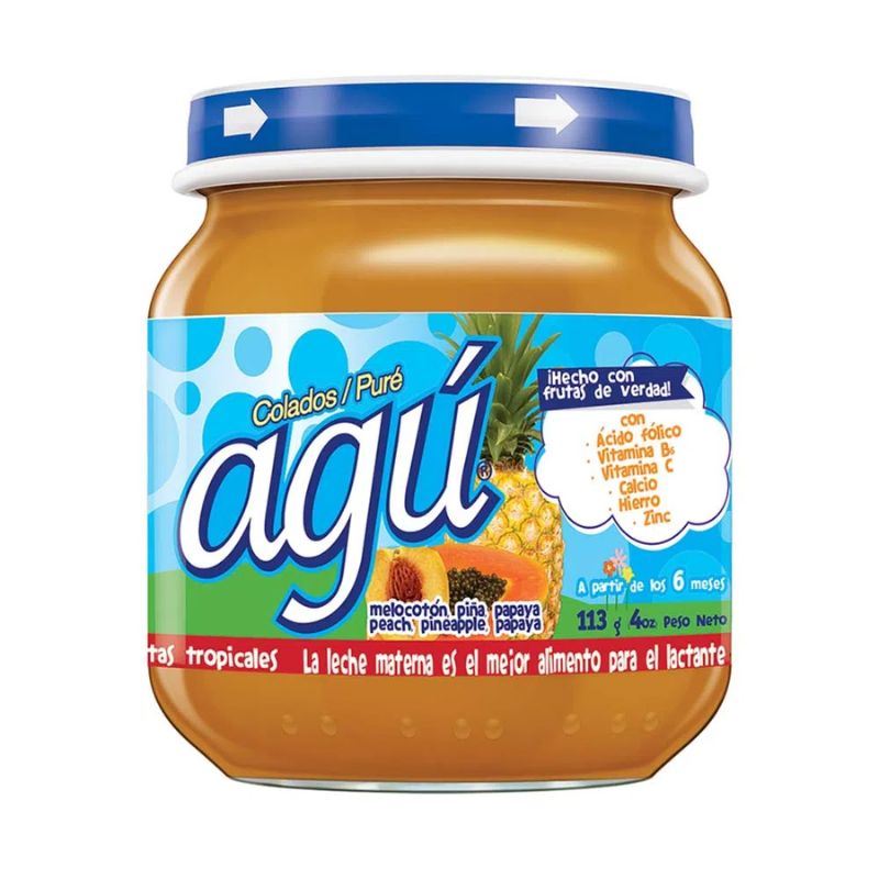 Agu Colado Frutos Tropicales - Pote 113 G