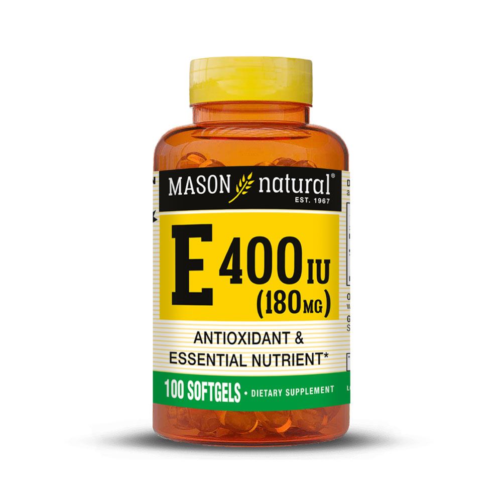 Vitamina E 400 I.U Cápsulas - Frasco 100 UN