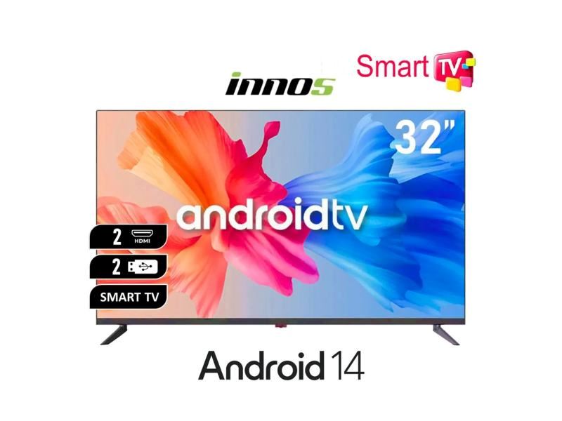 Televisor INNOS 32 LED HD Smart TV Android 14 - S3201KU