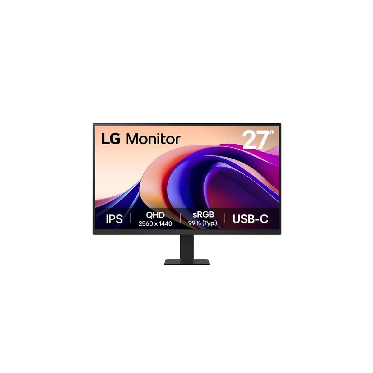 MONITOR LG LED 27U631A-B 27" IPS QHD HDR10 100HZ 5ms HDMI USB-C