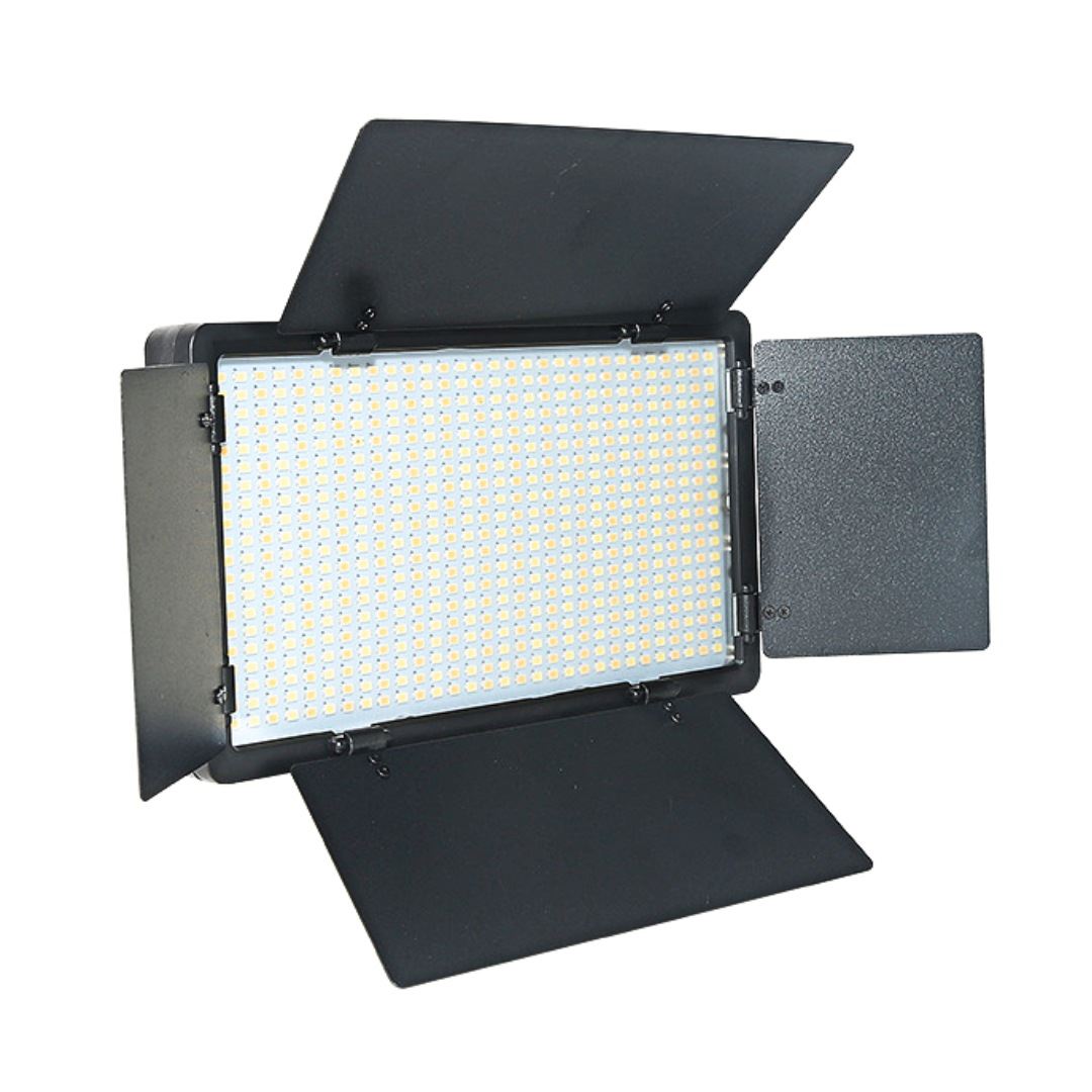 Panel de Luz LED 600 Bicolor Profesional con Zapata para Foto y Video