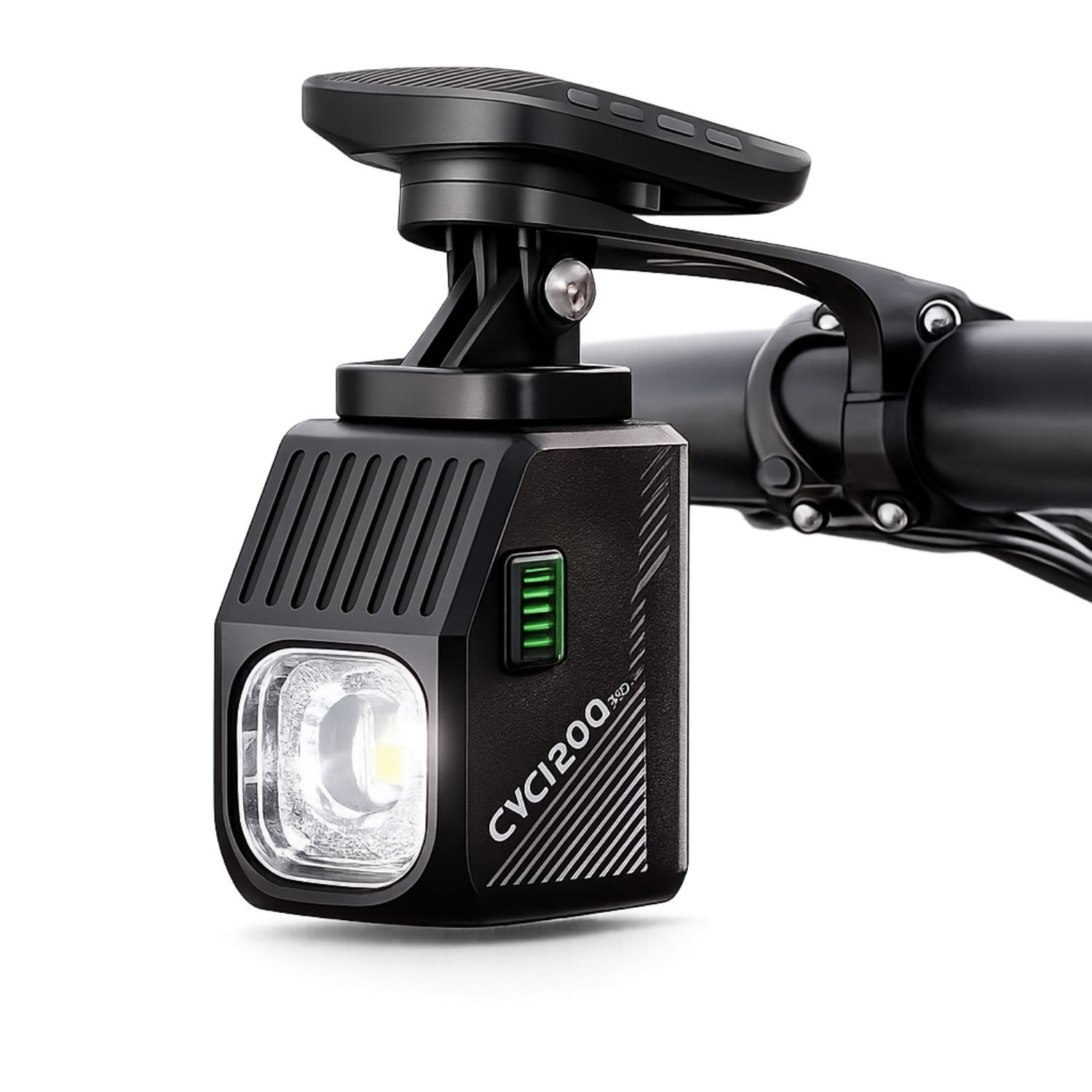 Luz LED Para Bicicleta 1200Lm Con Línea De Corte Antideslumbrante Y Control Inalámbrico