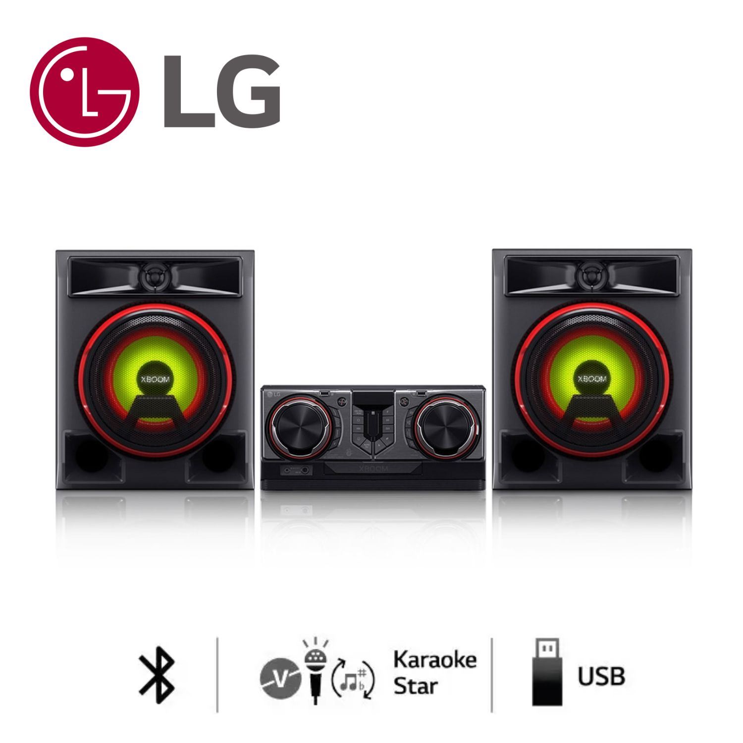 Minicomponente Xboom 950W Bluetooth Negro LG CL65