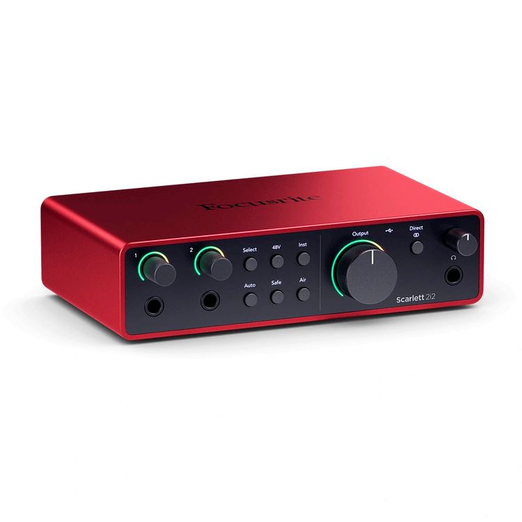 INTERFAZ SCARLETT 2i2 4ta Gen