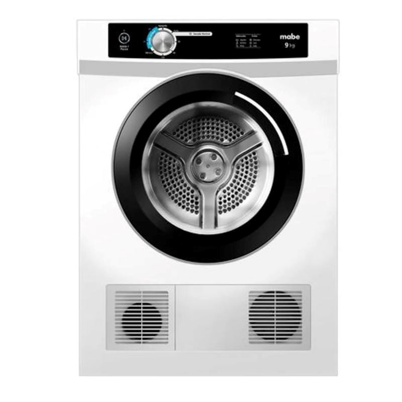 Secadora Eléctrica Mabe 9 kg Carga Frontal Blanca SEM090VBBB0