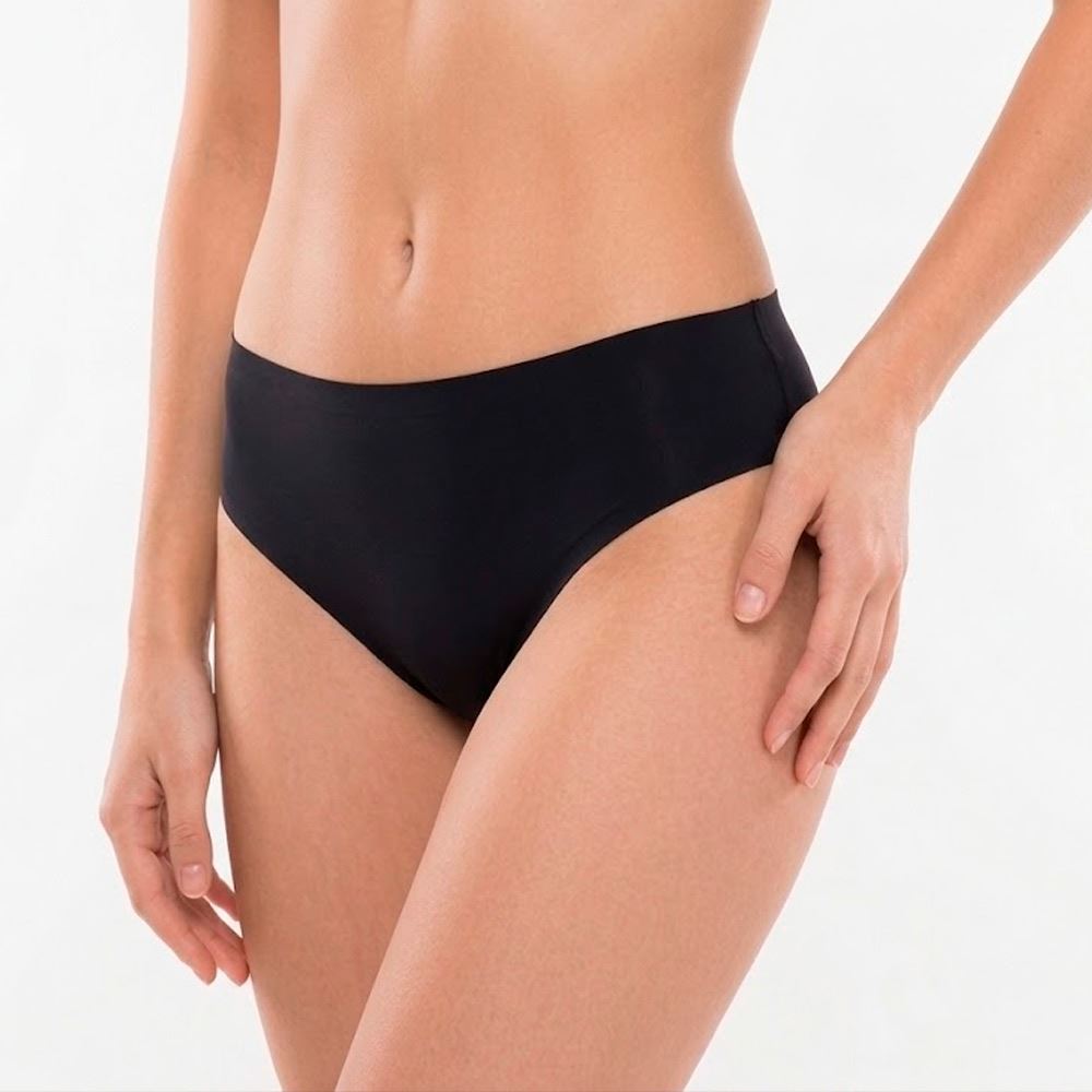Tanga Sin Costuras Licra Peter Pan negro 646