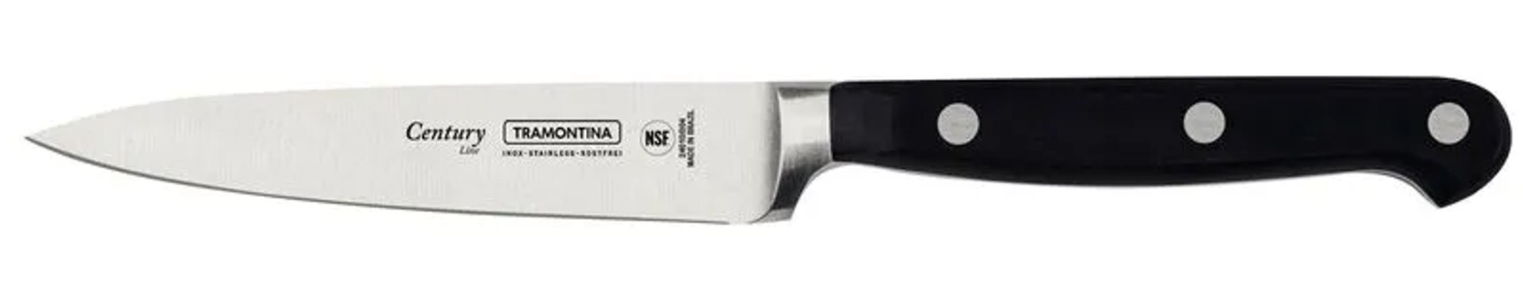 Cuchillo Tramontina Century con Lámina de Acero Inox 4"  24010-004