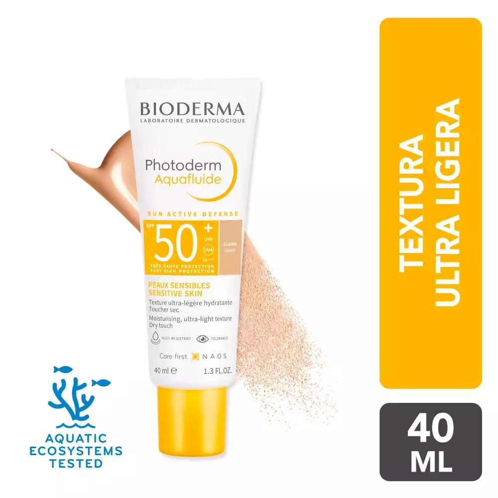 Protector Bioderma Photoderm Max Aquafluide Claro Spf50+ 40 Ml