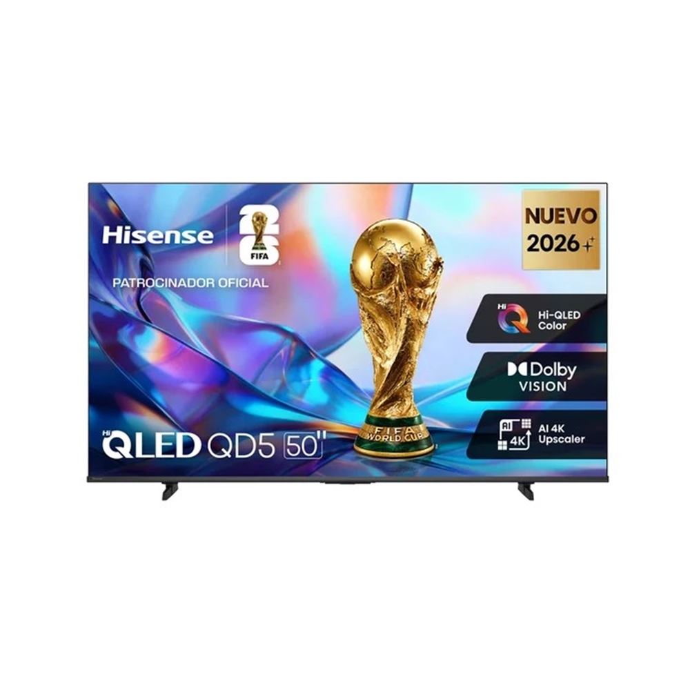 TELEVISOR HISENSE SMART TV 50" HI-QLED 4K UHD 50QD5SV