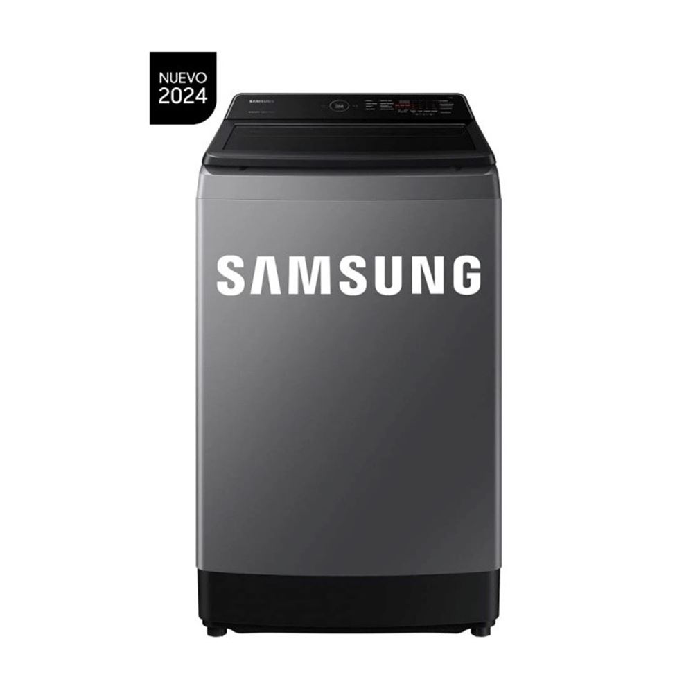 LAVADORA SAMSUNG ECOBUBBLE WA15CG5441BDPE 15KG GRIS OSCURO