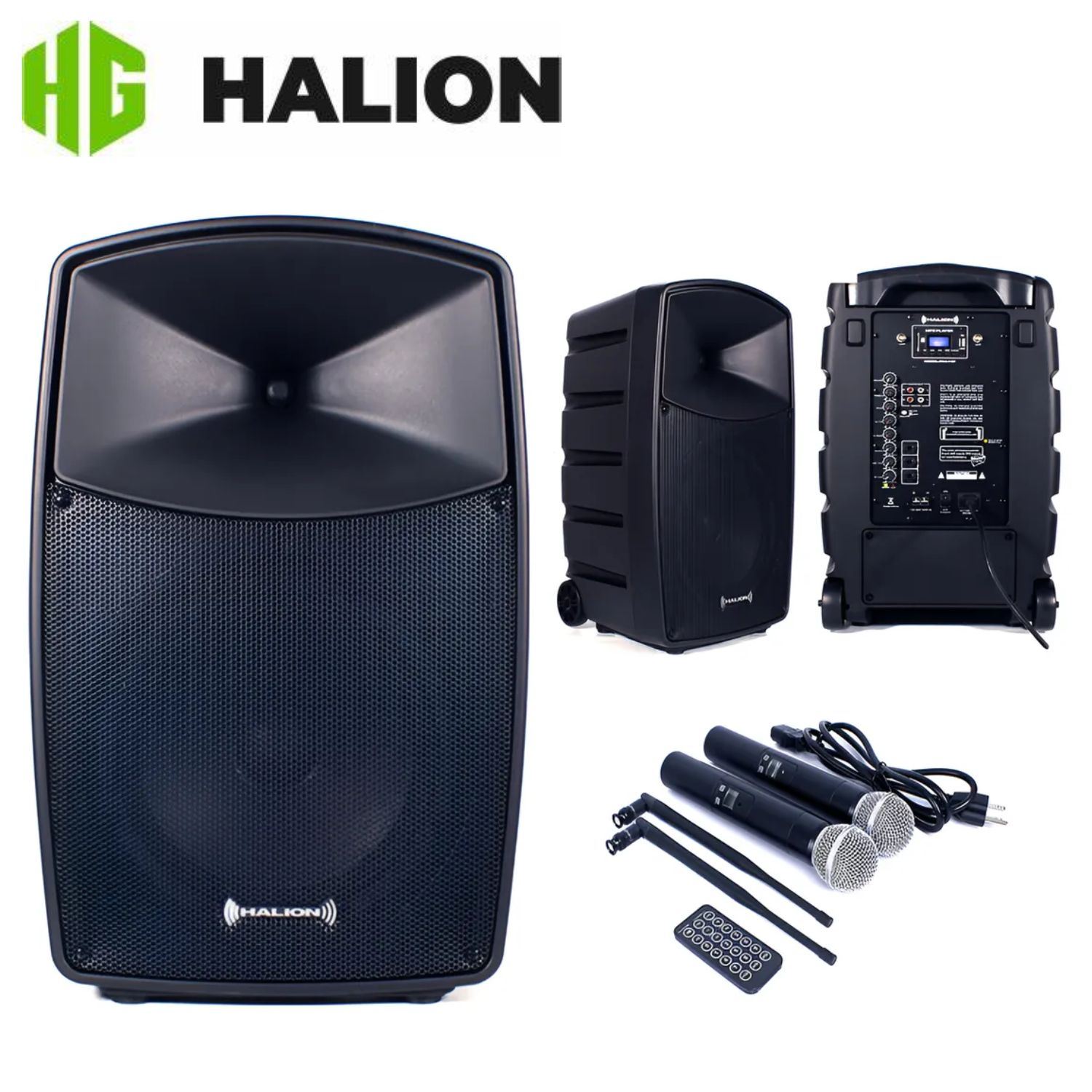 Parlante Activo Halion PHA-10F Woofer 10″ Potencia 1000 W