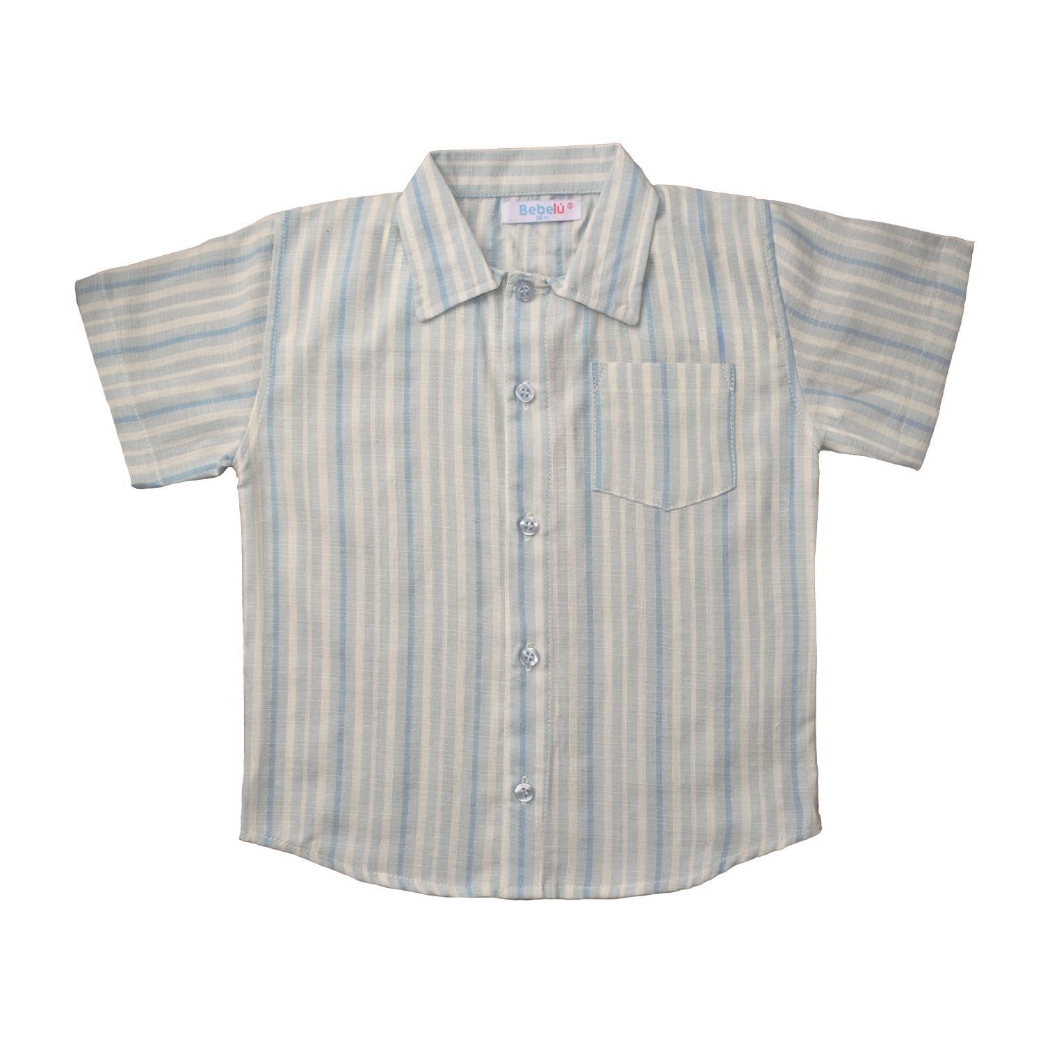 Camisa Lino Rubén Para Niño Bebelú
