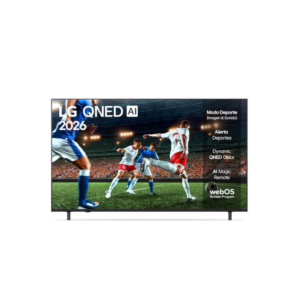 Televisor smart LG 55" 4K UHD QNED webOS 55QNED73ASA