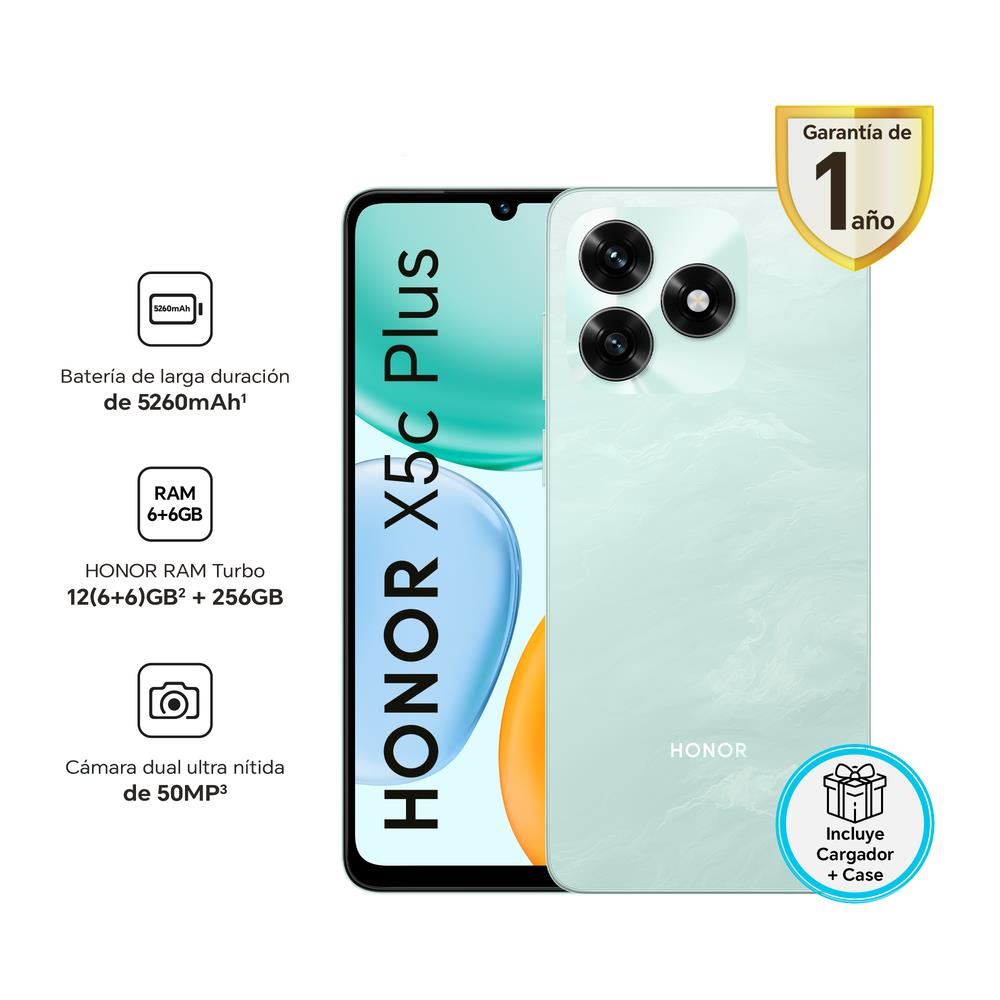 Smartphone HONOR X5c Plus (4+256GB) - Cyan