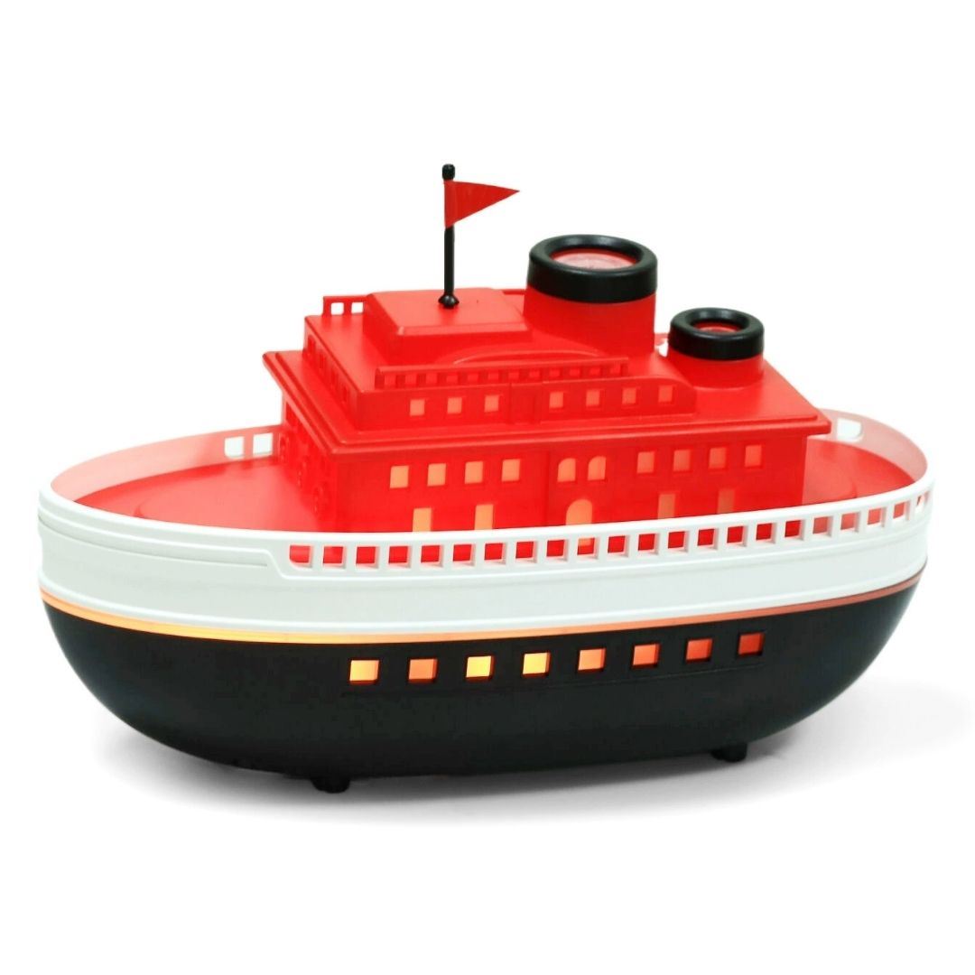 Difusor de Aroma Ultrasónico Barco 300ml con Luces LED y Temporizador