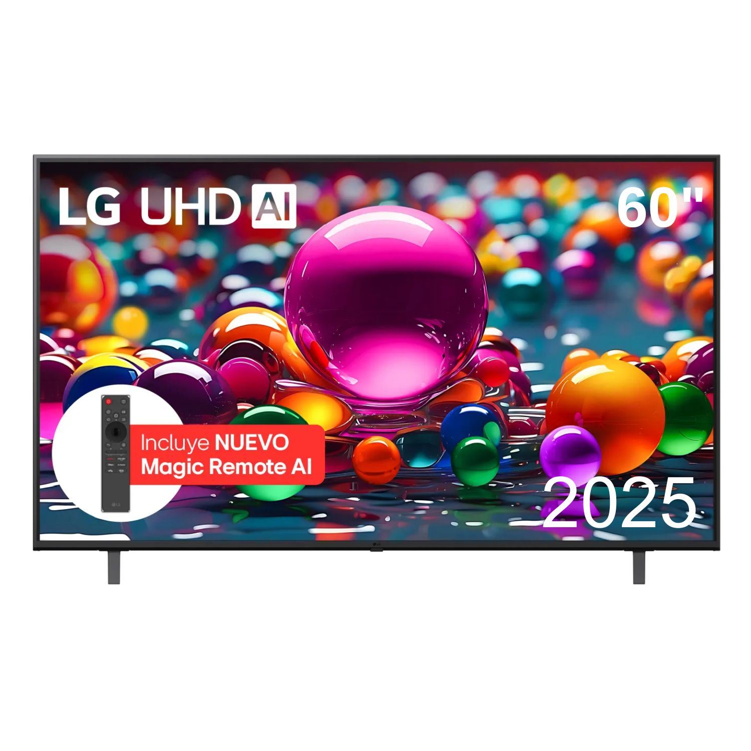Televisor LG 60" Smart UHD 4K Thinq Ai 60UA8050PSA - Nuevo 2025