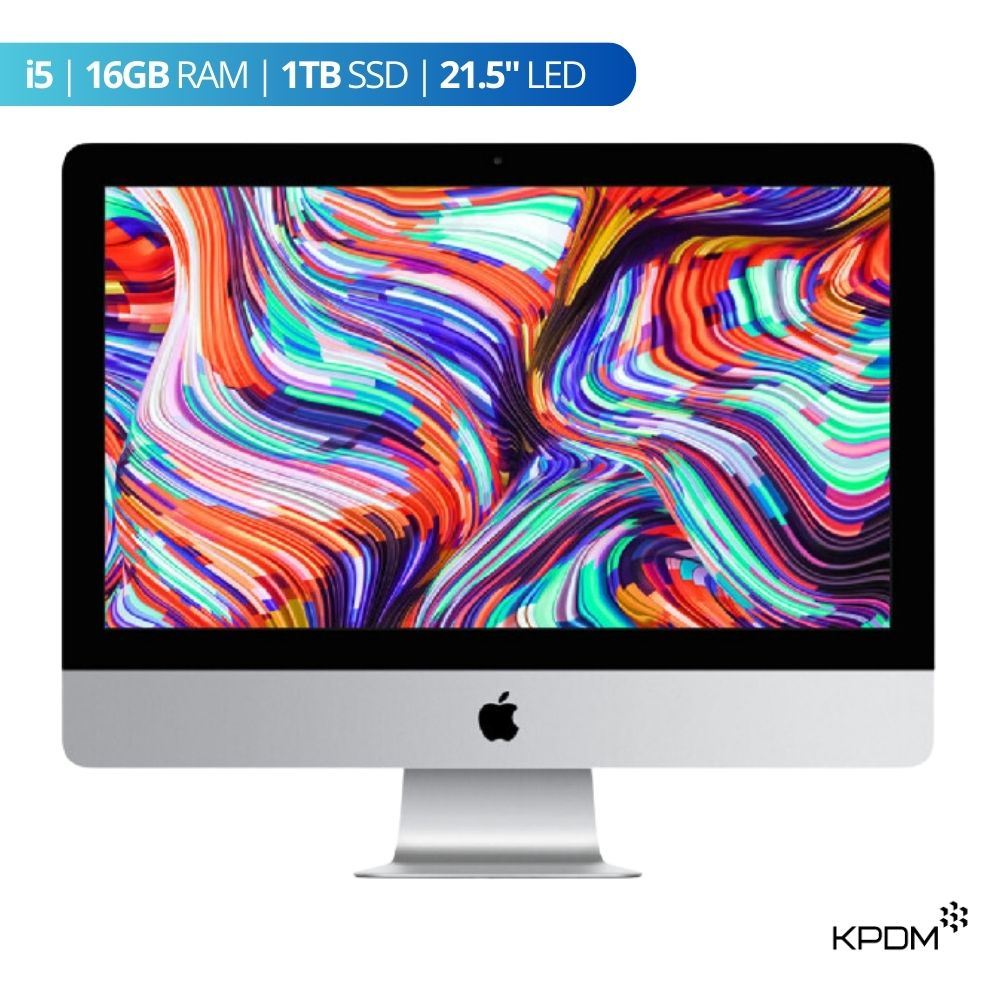 Computadora iMac 2017 i5 16GB 1TB 21.5" - Reacondicionado - Plateado - Grado B+