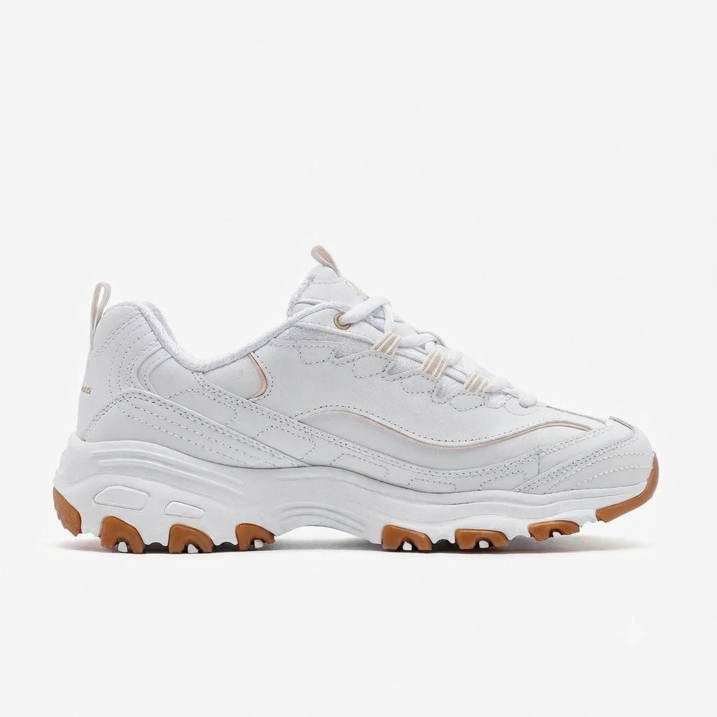 ZAPATILLAS SKECHERS D´LITES PARA MUJER 149807-WHT