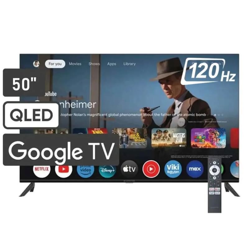 TELEVISOR BLACKLINE QLED 50” UHD 4K Smart TV BL50-T6210QD 120Hz