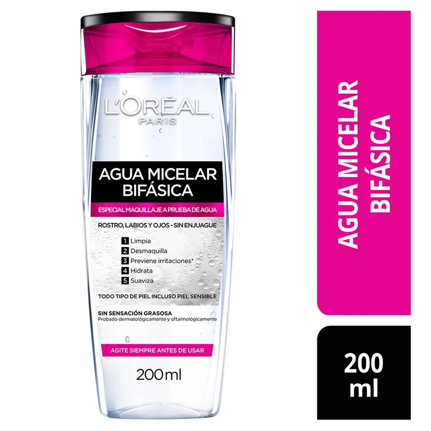 Agua Micelar Bifásica L'Oréal París 200ml
