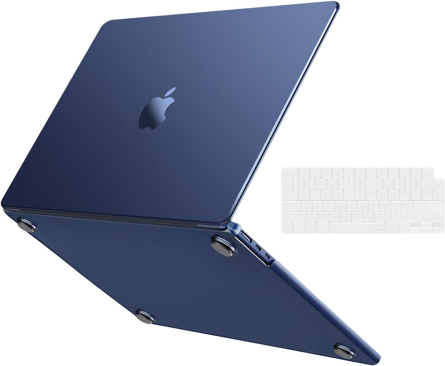 Funda MOSISO MacBook Air 15 M2 M3 M4 M5 Azul Medianoche