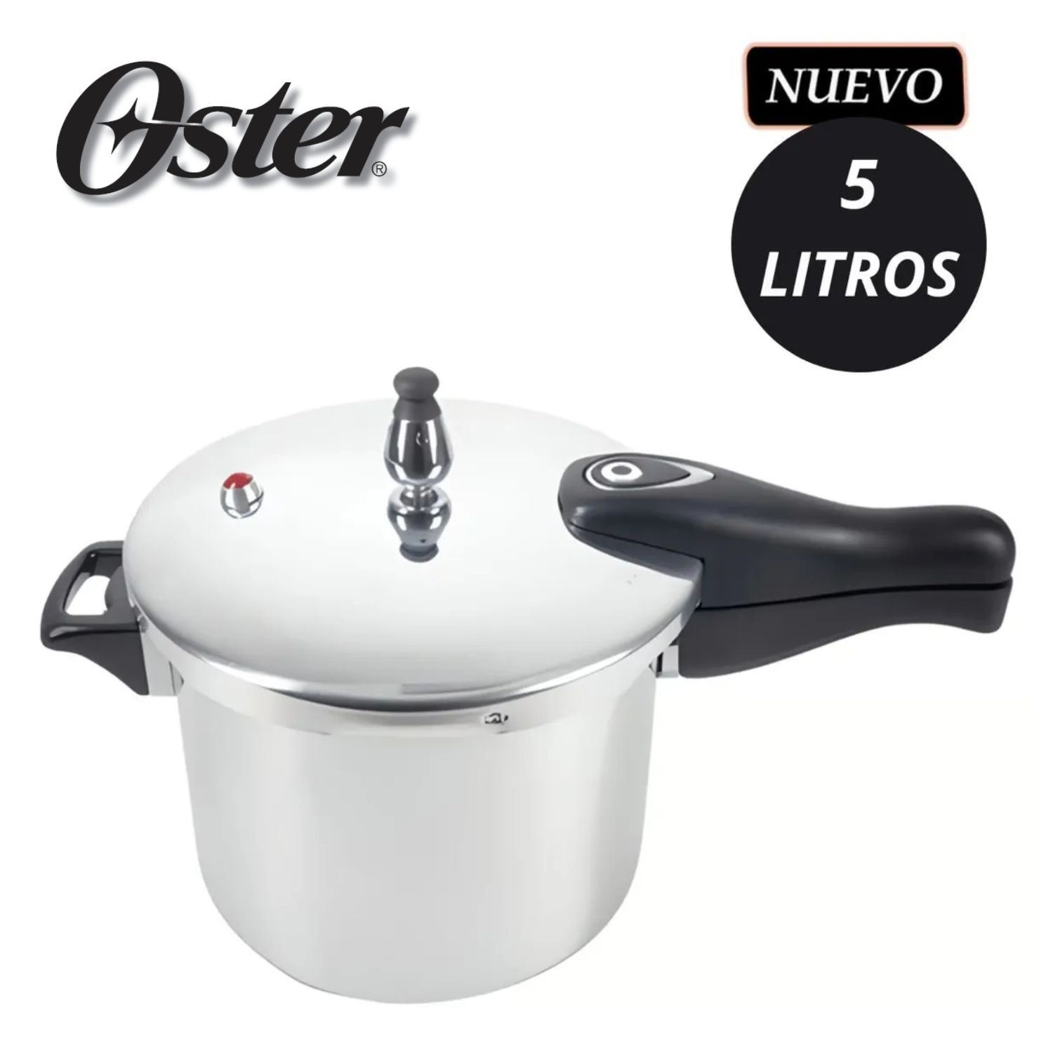 Olla de Presión Oster Brissago 5 Litros con Bloqueo de seguridad