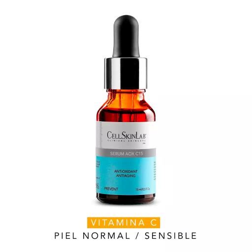 Cellskinlab Serum Aox C15 Vitamina C Al 15% 15ml Tipo De Piel Normal