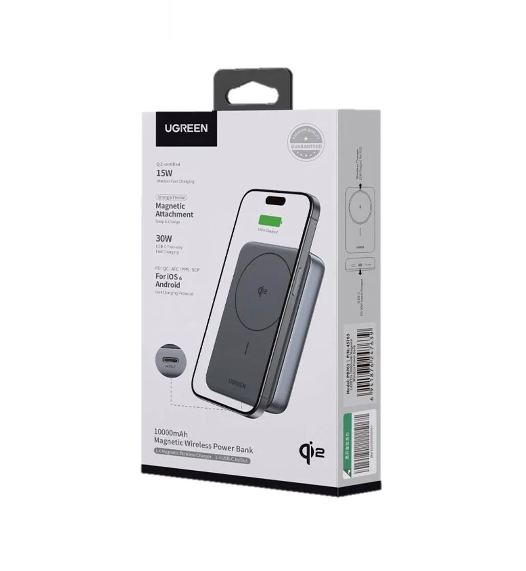 Cargador MagSafe Original Ugreen 30W 10000 mAh