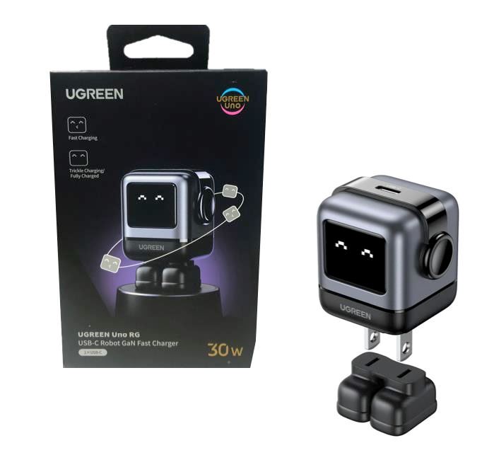 Cargador Robot Original Ugreen Tipo C de 30W