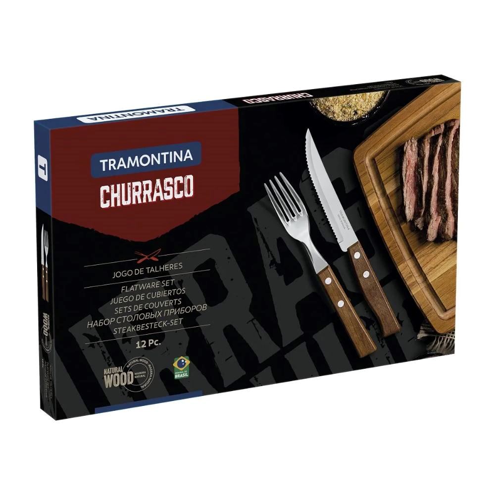 Set de Cubiertos para Parrilla 12 Piezas Tramontina