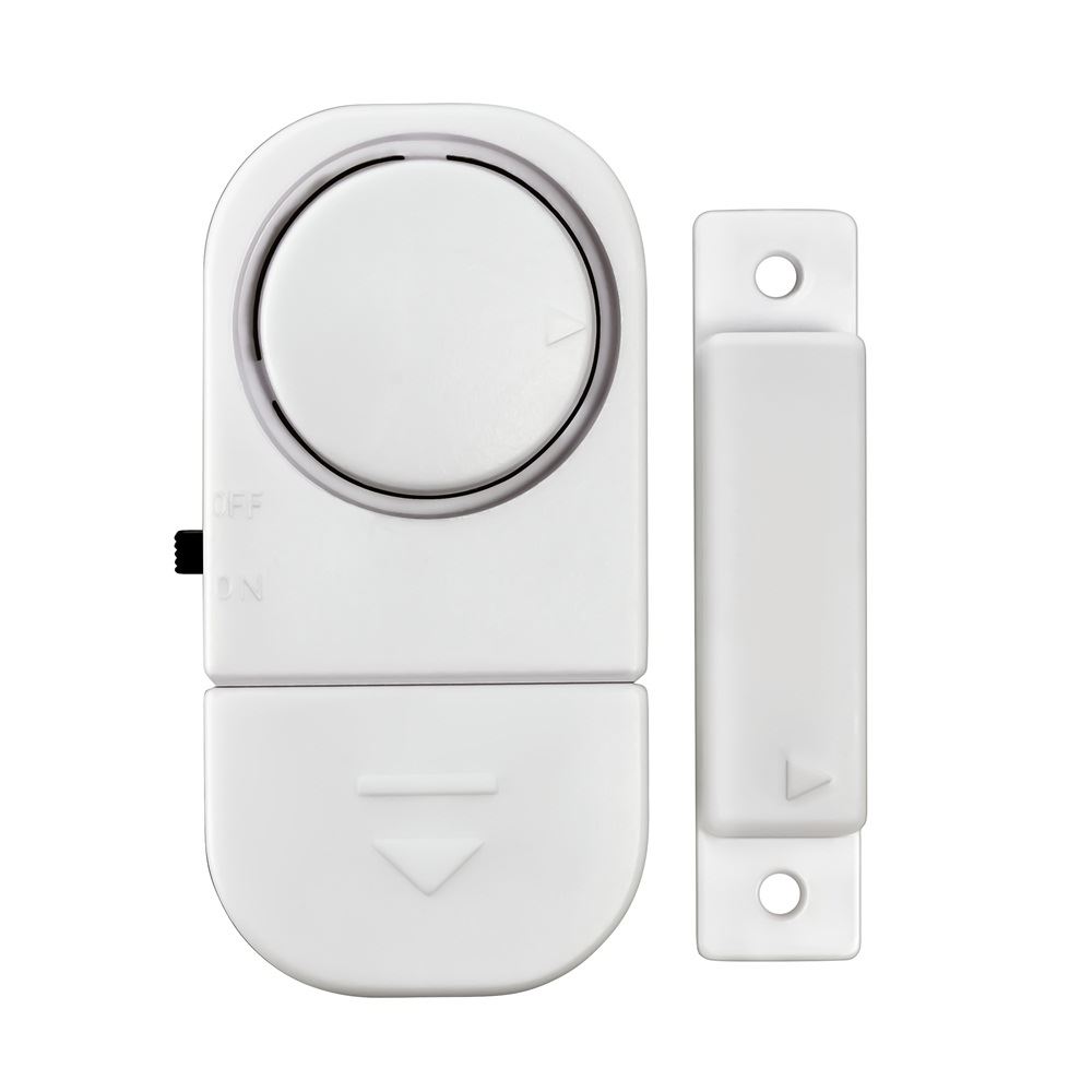 Pack 5 Alarmas Sensor Magnético Para Puertas Y Ventanas 90db GENERICO