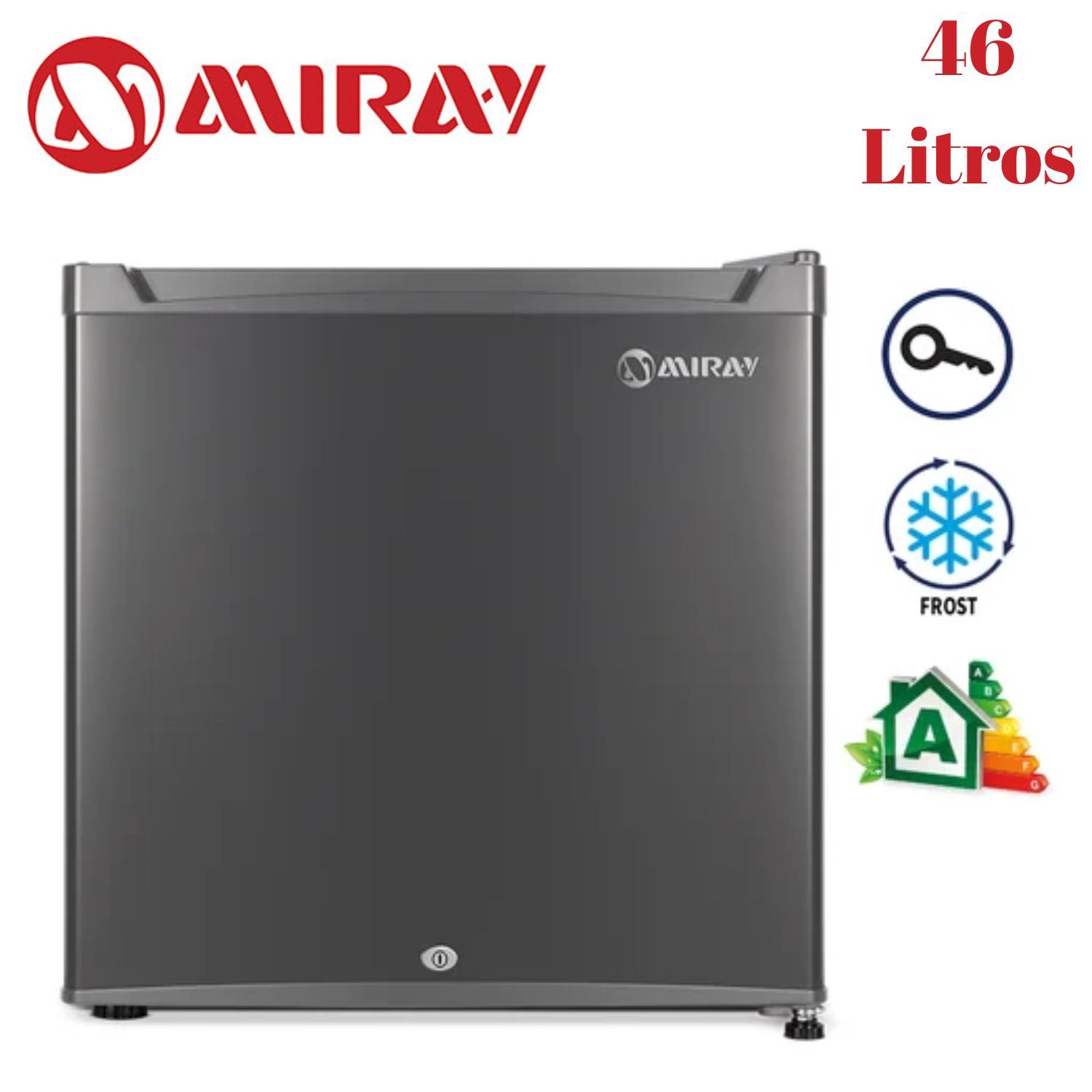 Frigobar Miray  RM-46H 46 Litros Gris