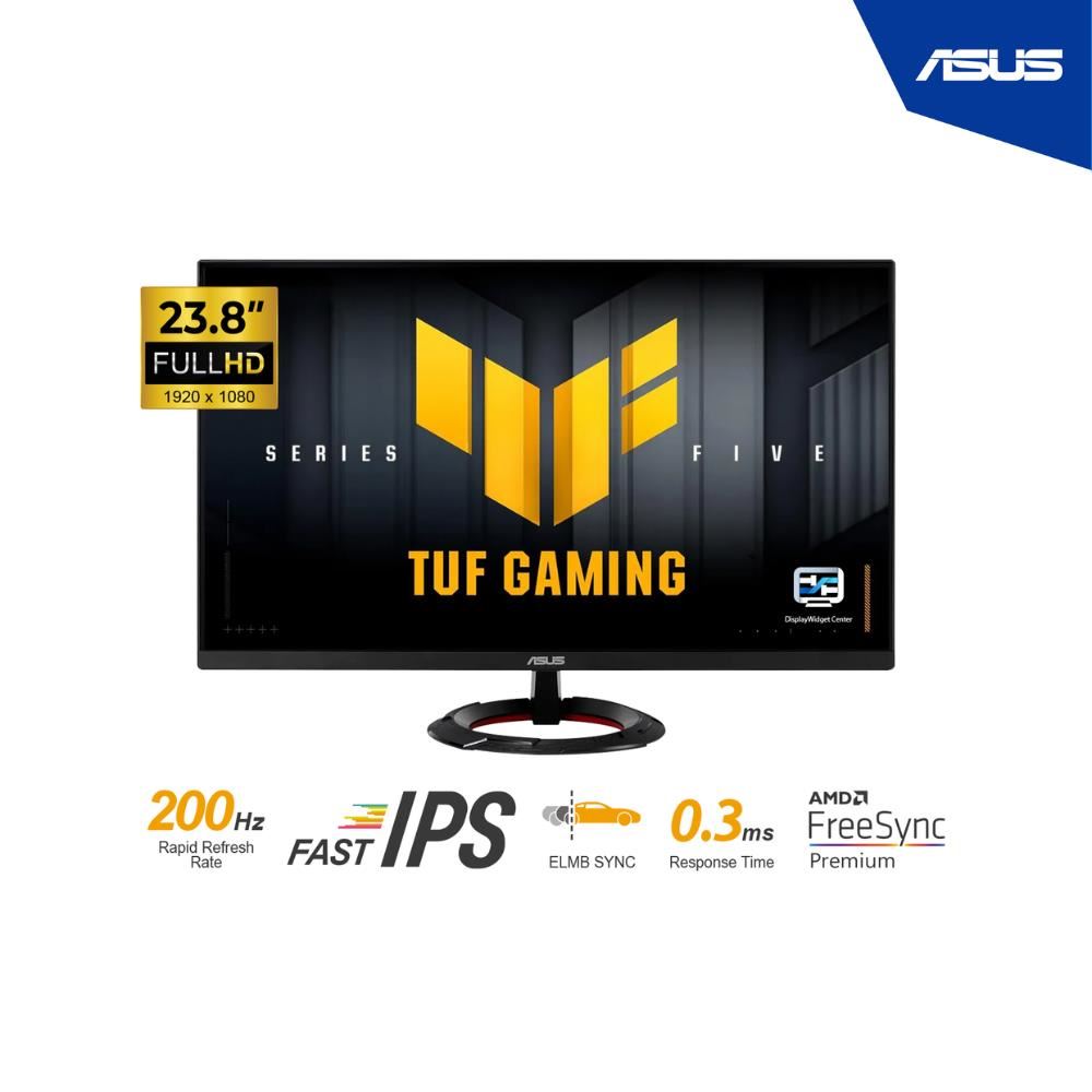 MONITOR ASUS TUF GAMING FAST IPS, FHD, 23.8" 200HZ, 0.3MS, FREESYNC