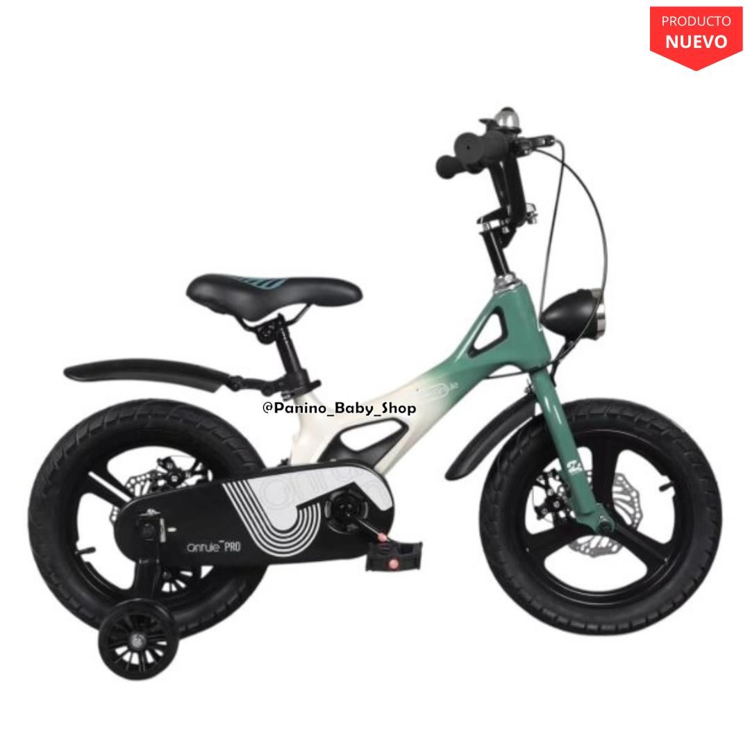 Bicicleta Aro 16 para niños -ANTULE PRO- Verde