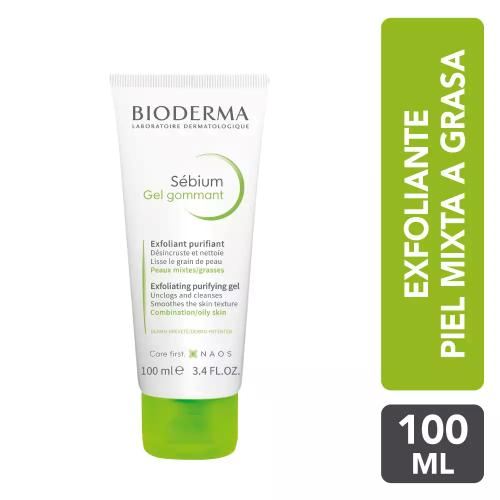 Gel Gommant Bioderma Sébium Para Todo Tipo De Piel De 100ml