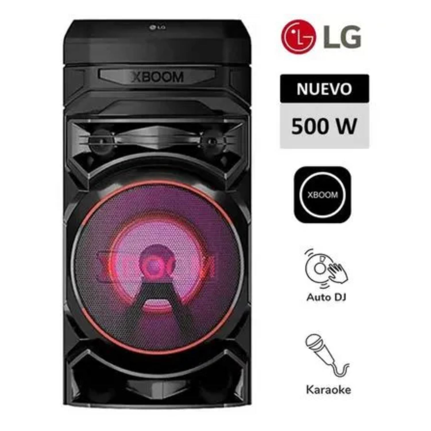 Torre de sonido LG XBOOM RNC5 Multi-Bluetooth Karaoke Star