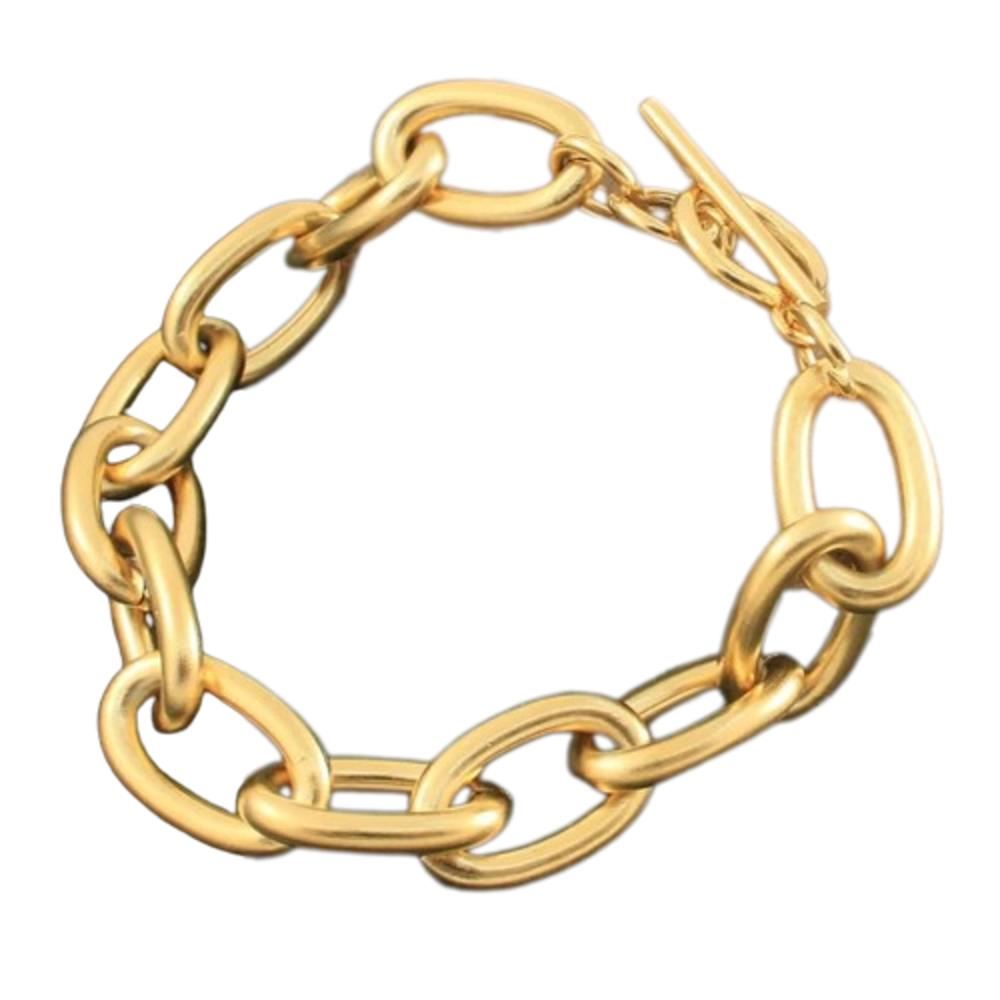 Pulsera Dorada Para Mujer Bañado en Oro Modelo Freya