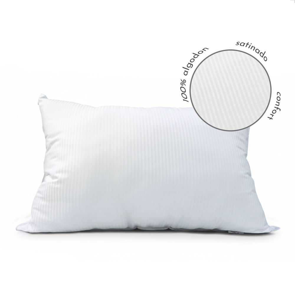 Almohada Premium Arlin - 100% Algodón Pima 300 Hilos