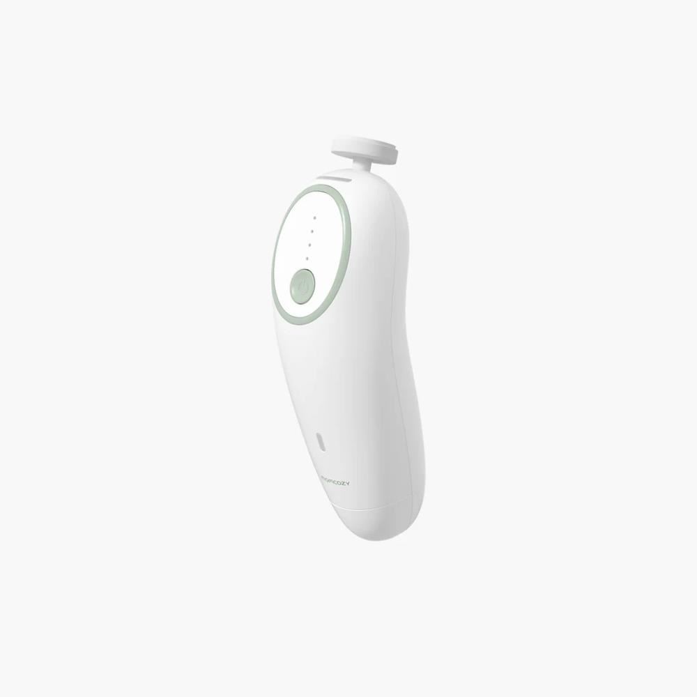 Lima de uñas eléctrica para bebés Momcozy, cortauñas eléctrico recargable y suave