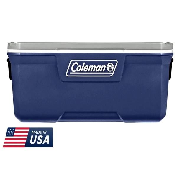 Cooler Coleman  120 QT AZUL/GRIS - Original