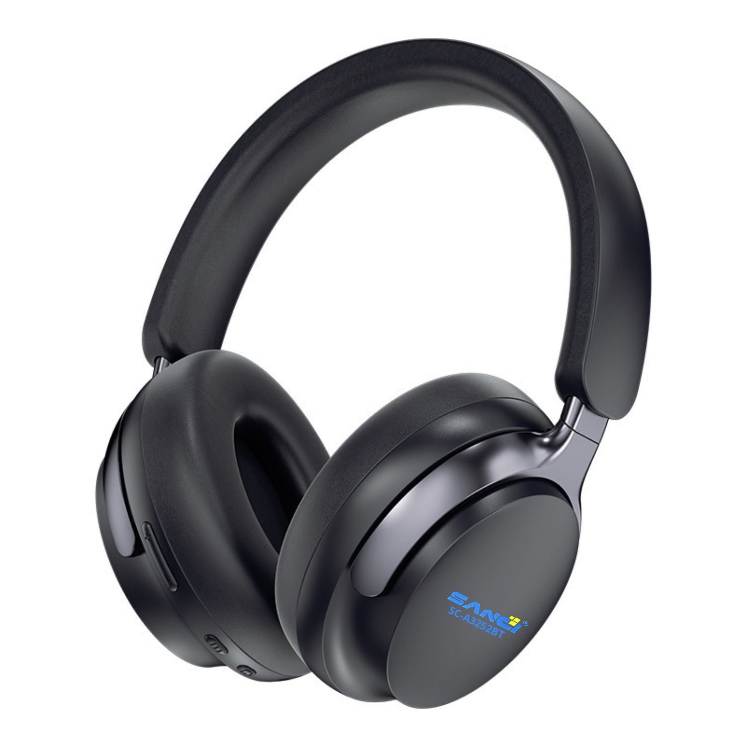 Audífonos Inalámbricos Sanci SC-A3252BT con Bluetooth 5.4, Cancelación Activa de Ruido 33 dB y Batería 24H USB-C