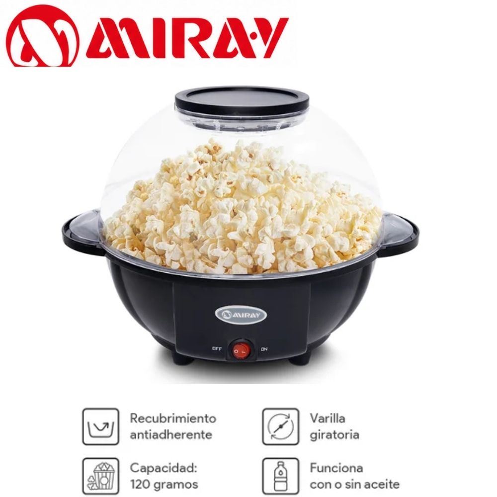 Máquina Pop cornera Miray POPM-14 120gr