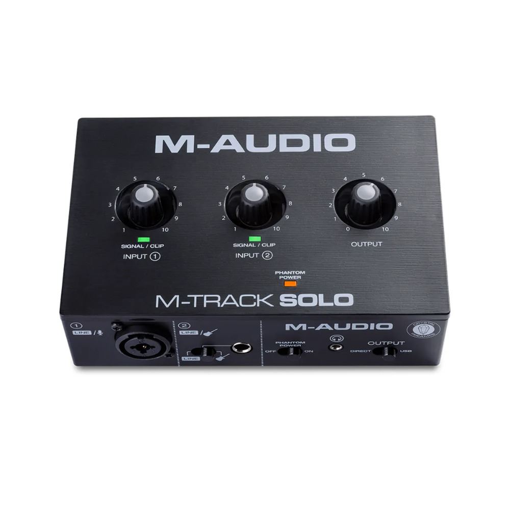 INTERFAZ DE AUDIO M-AUDIO M-TRACK SOLO