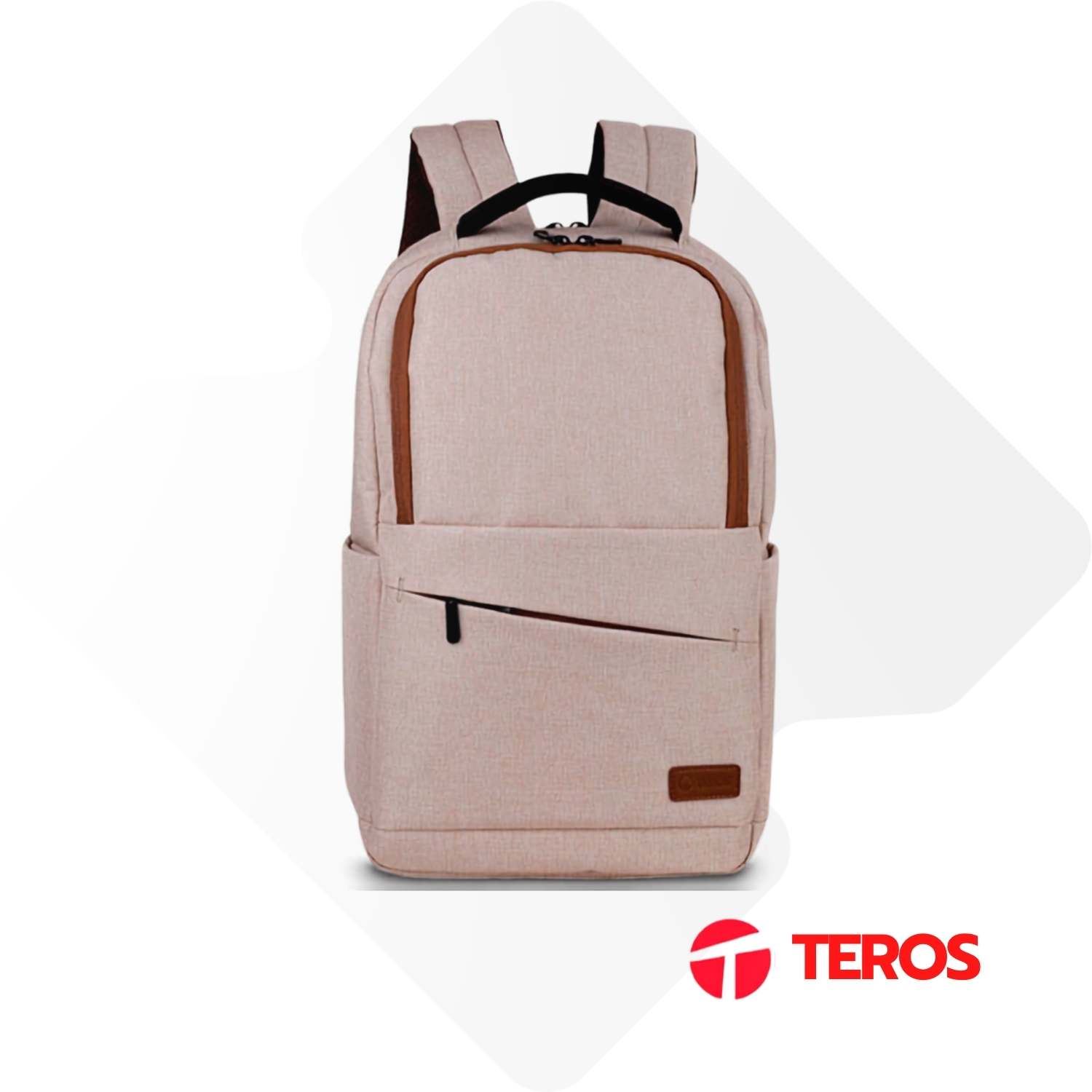 Mochila Teros City TE-ACS9012BG para Laptop 15.6" Beige