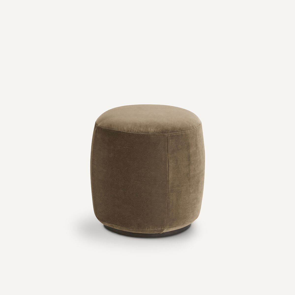Reposapiés Puff Decorativo - BEESBURY Color: Beige ceniza