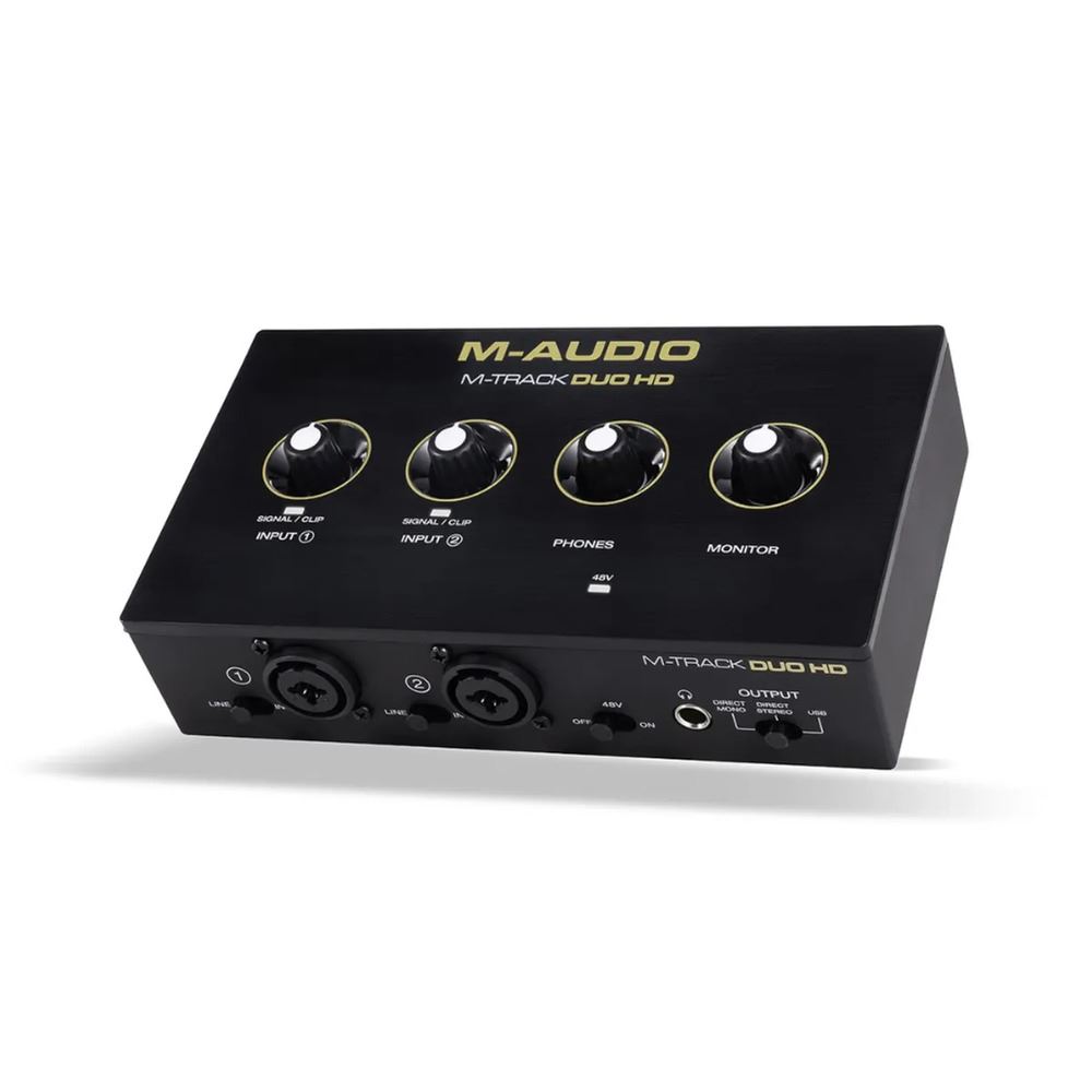 INTERFAZ DE AUDIO M-AUDIO M-TRACK DUO HD