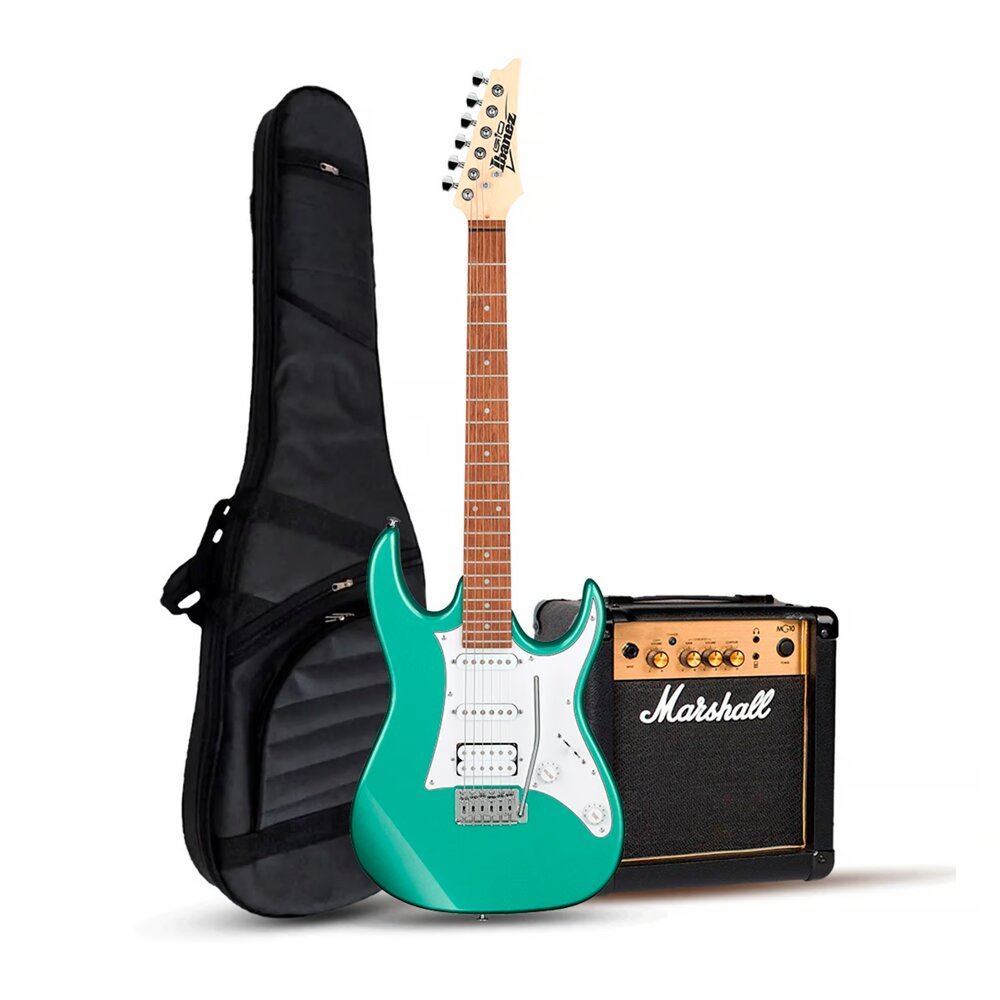 GIO GRX40 METALLIC LIGHT GREEN - MARSHALL 10W