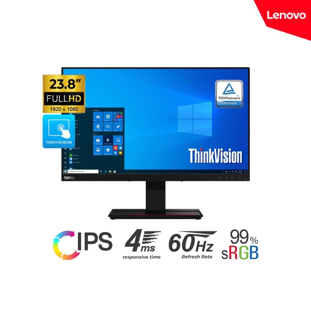 MONITOR 23.8 LENOVO THINKVISION T24T-20 FHD TACTIL