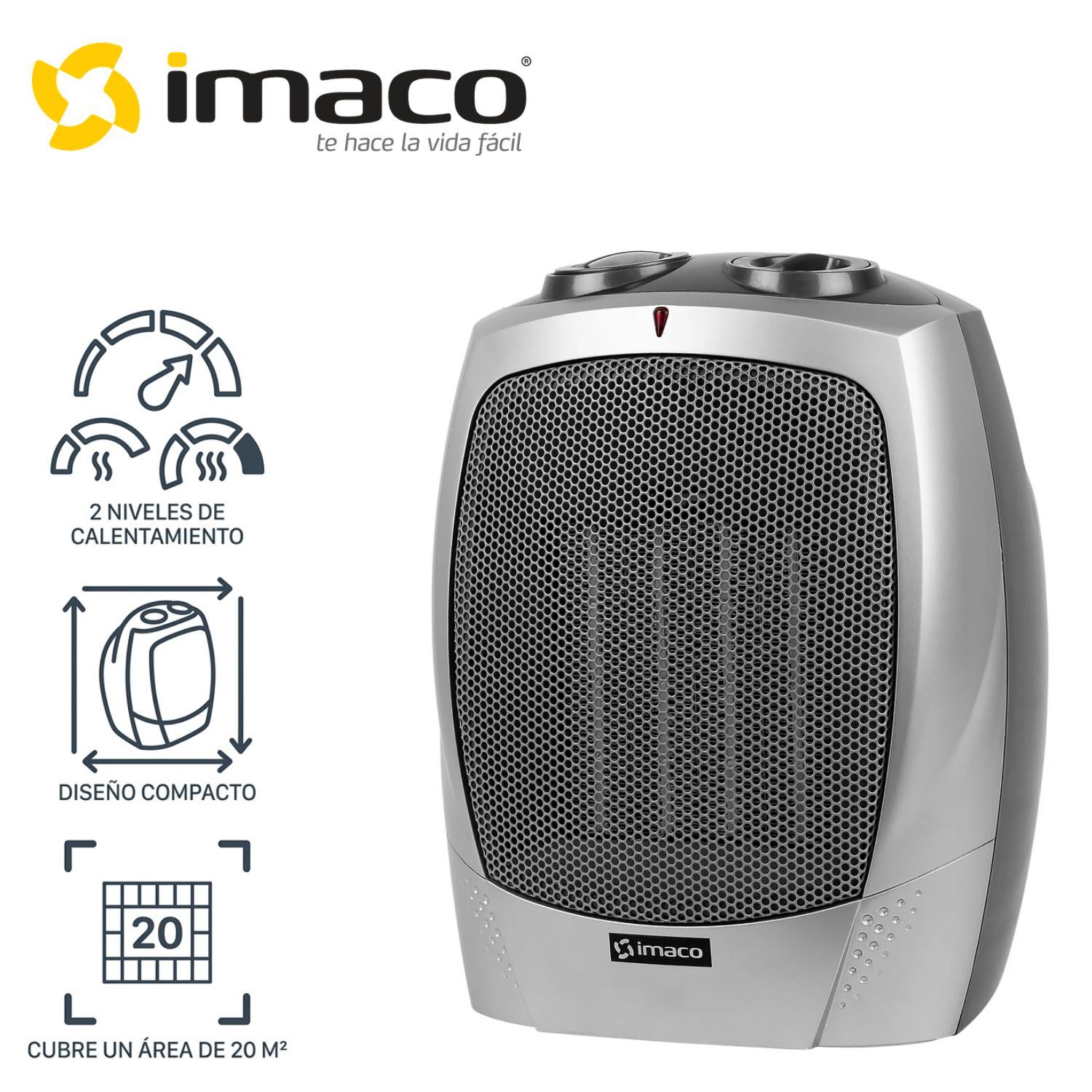 Termoventilador Imaco ITC3181 Portátil Cerámico 1800 watts